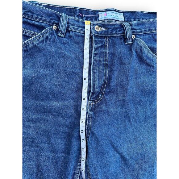 JORDIN Y2K Baggy Wide Leg Blue Carpenter Jeans Cyberpunk JNCO Style 38x32 Skater - Picture 15 of 16